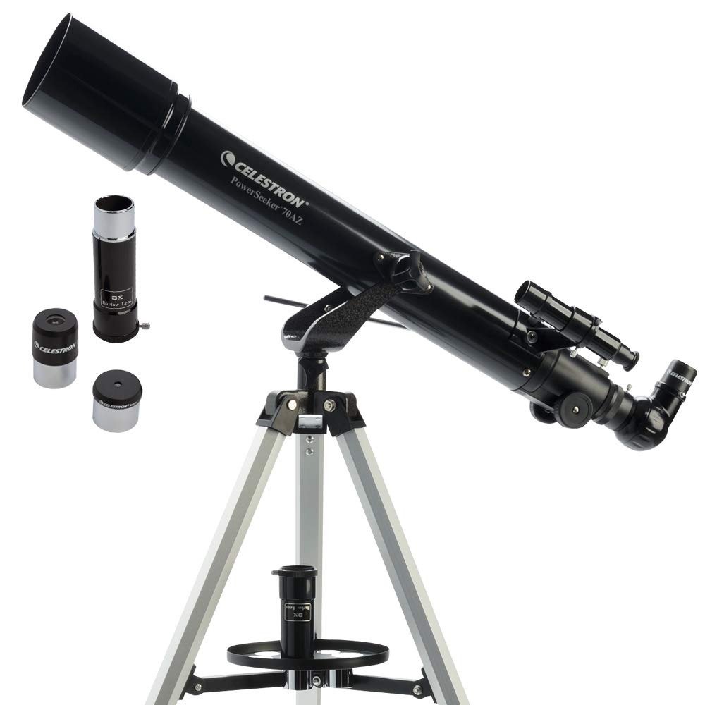 CELESTRON TELESCOPE POWERSEEKER 21037-DS 70 EQ