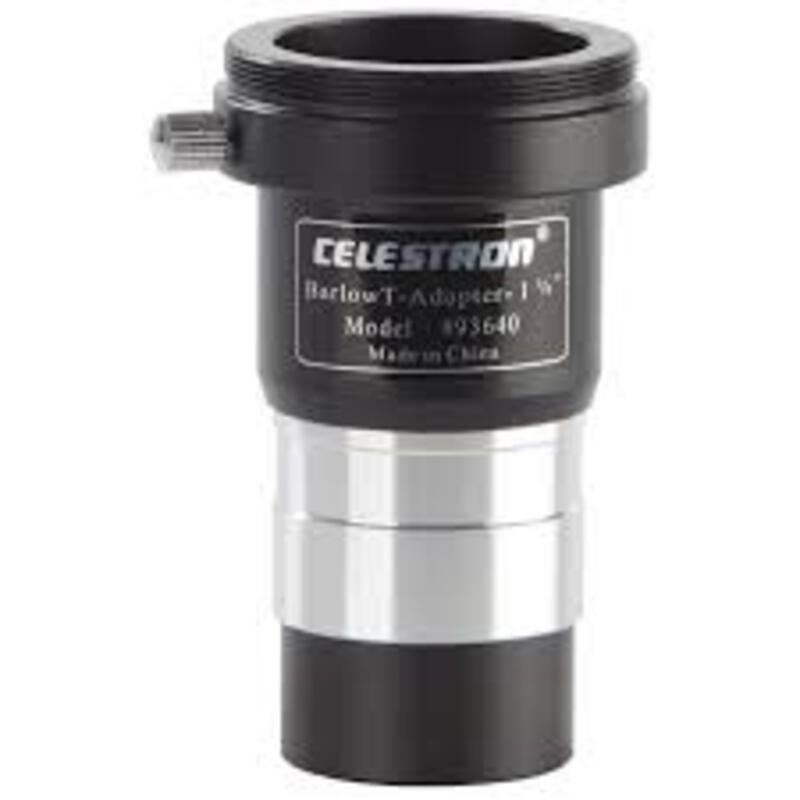 CELESTRON ACCESSORY T ADAPTOR & BARLOW UNIVERSAL 1.25 93640-DS