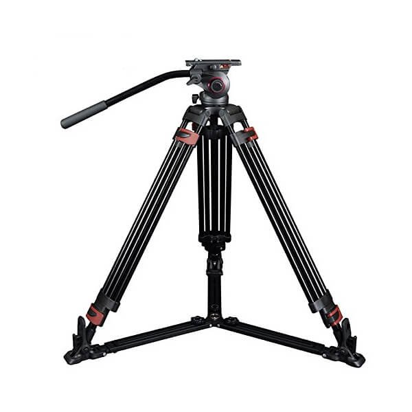 Miliboo MTT601A 3 Sections Tripod Kit Stand Aluminum Alloy
